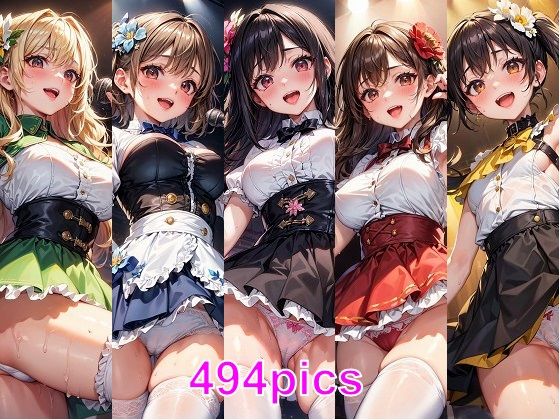 イマイチ売れないアイドルグループが、Pにそそのかされて枕営業をするCG集_1