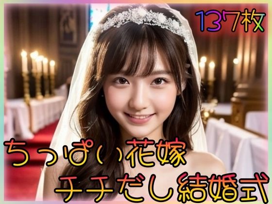 ちっぱい花嫁チチだし結婚式_1