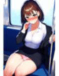スーツのスカートからパンチラする清楚女子大生！就活中に下着のパンツをチラリ！