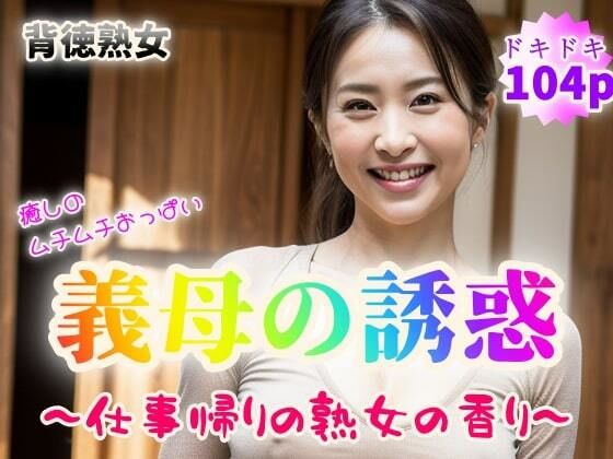 【背徳熟女】癒しのムチムチおっぱい 義母の誘惑〜仕事帰りの熟女の香り〜【104p】_1