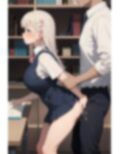 押しに弱い清楚な図書委員はクラスの男子に中出しされる 画像5