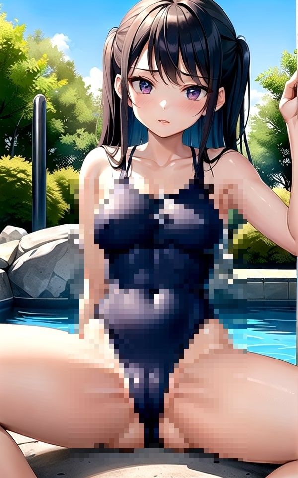 可愛すぎるスク水女子たち 画像2