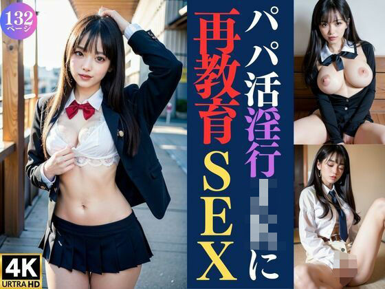 パパ活淫行JKに再教育SEX