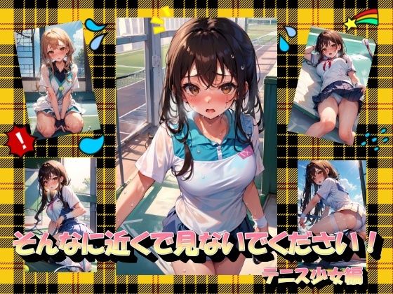 そんなに近くで見ないでください！テニス少女編0