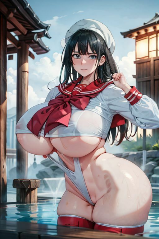 サンプル画像1:爆乳AIヨーソロー1(AI出版) [d_352036]