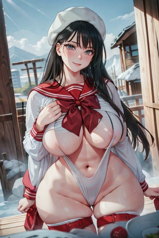 サンプル画像3:爆乳AIヨーソロー1(AI出版) [d_352036]