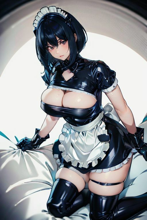 サンプル画像4:爆乳AIメイドフレンド1(AI出版) [d_352079]