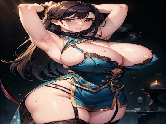 爆乳AIグリーンランジェリー1【AI出版】