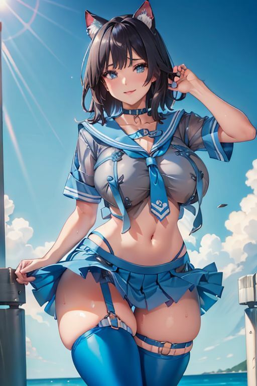 爆乳AIブルースーツ1 画像7