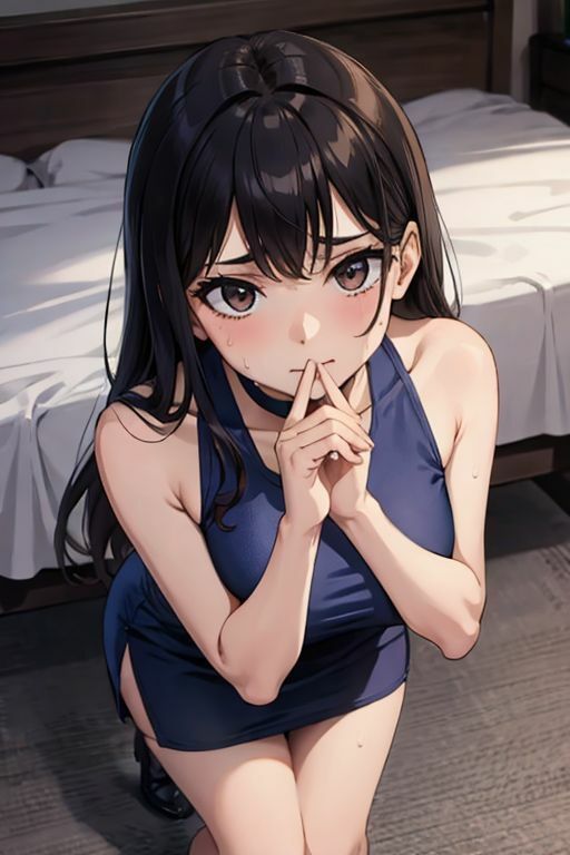 爆乳AIスク水素材1 画像1