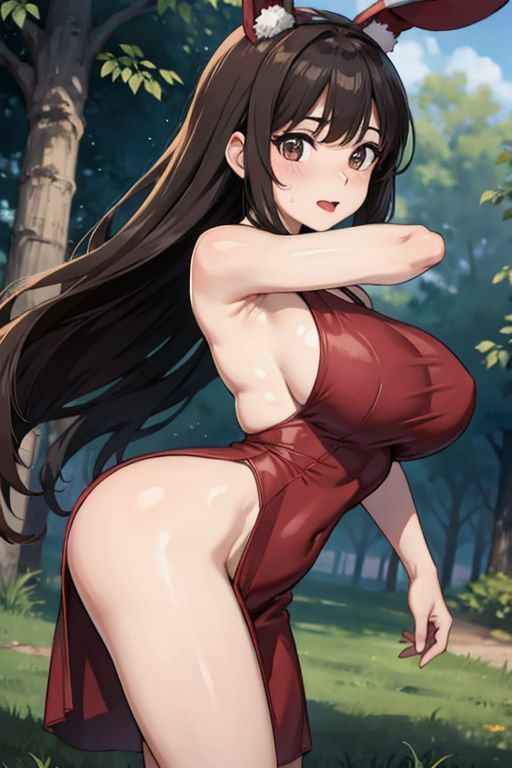 爆乳AIスク水素材1 画像3