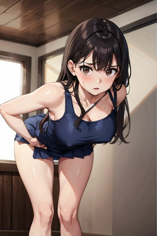 爆乳AIスク水素材1 画像7