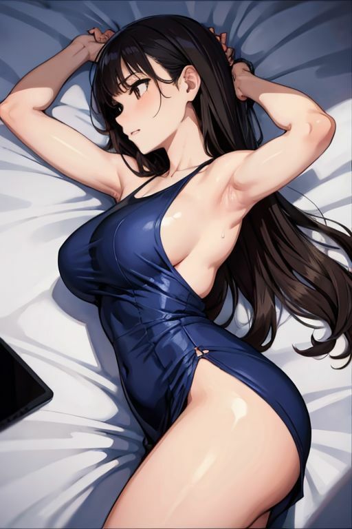 爆乳AIスク水素材1 画像8