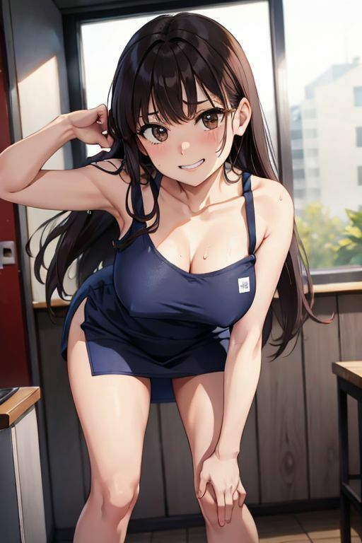 爆乳AIスク水素材1 画像9