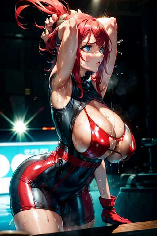 爆乳AI汗だくおっぱい1 画像8