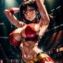 爆乳AI汗だくおっぱい1