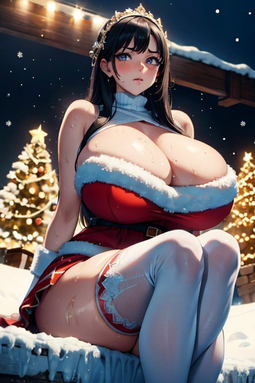 サンプル画像6:爆乳AIスノースタイル1(AI出版) [d_352452]