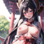 近所の巫女さんがいつでもヤらせてくれるおちんぽ大好きなド変態だった件