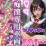 痴●専用車両で通学電車のちっぱい女子校生に強●中出し