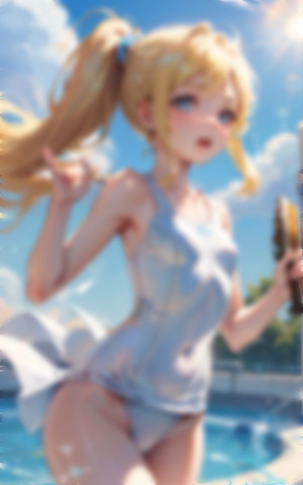 白スク水の魔法少女VOL.2 panpanyamaDX エロ画像2