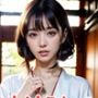 ビッチな巫女バイト女子学生が神社で罰当たりな破廉恥行為SNS配信