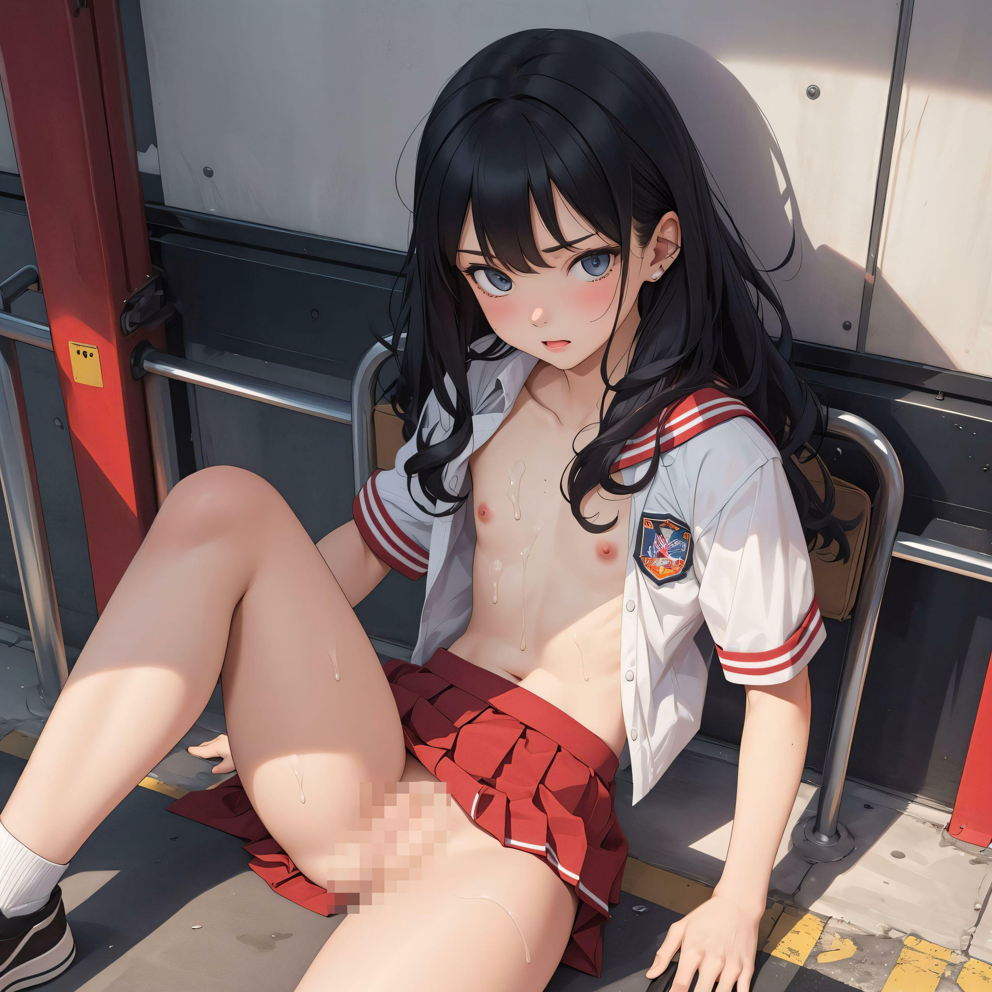 制服少女の調教記録 サンプル画像 9