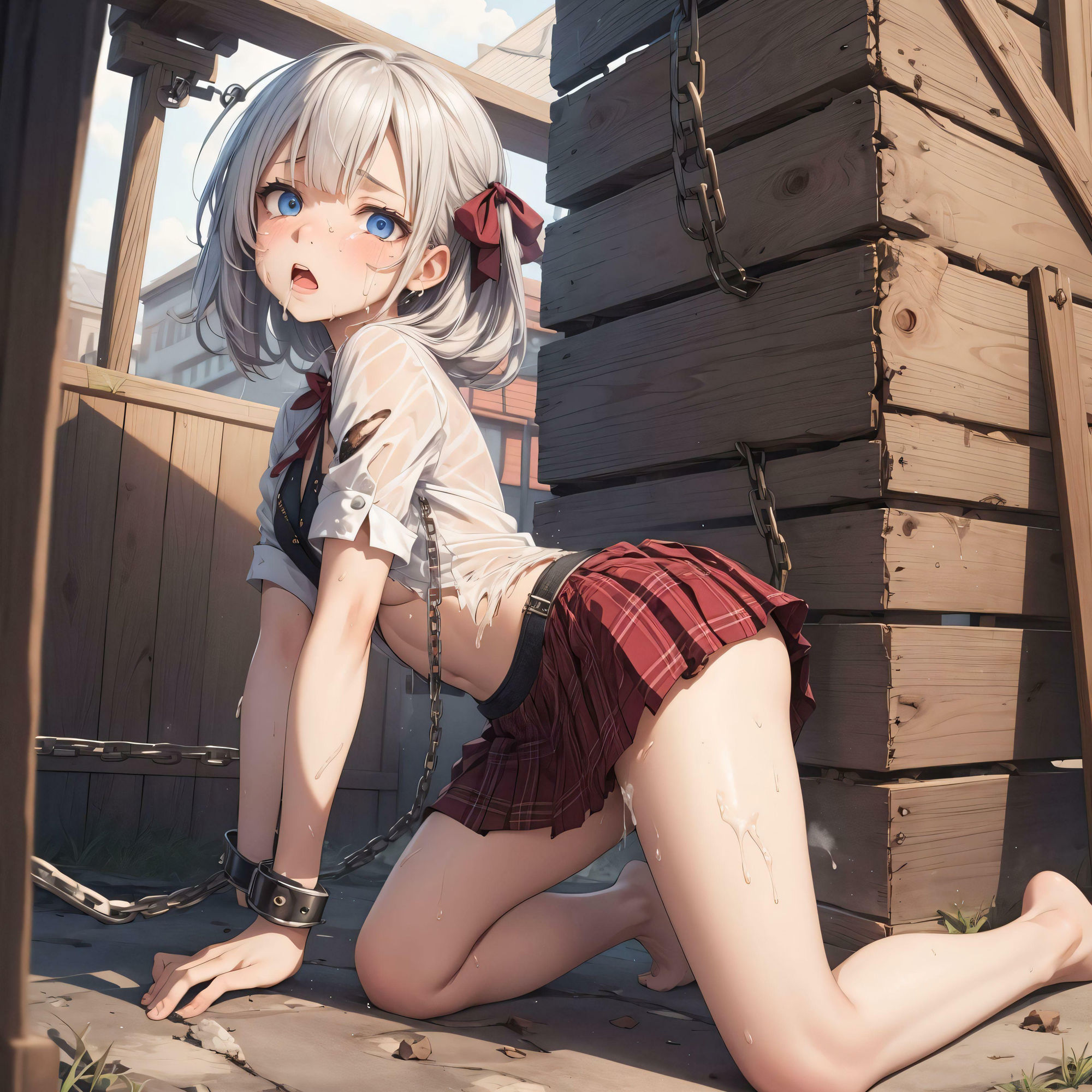 制服少女の調教記録 サンプル画像 10