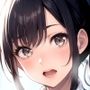 冬の生足＋風のいたずら