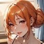 シニヨンヘアーの巨乳人妻のボンデージ（拘束）＆ディルド