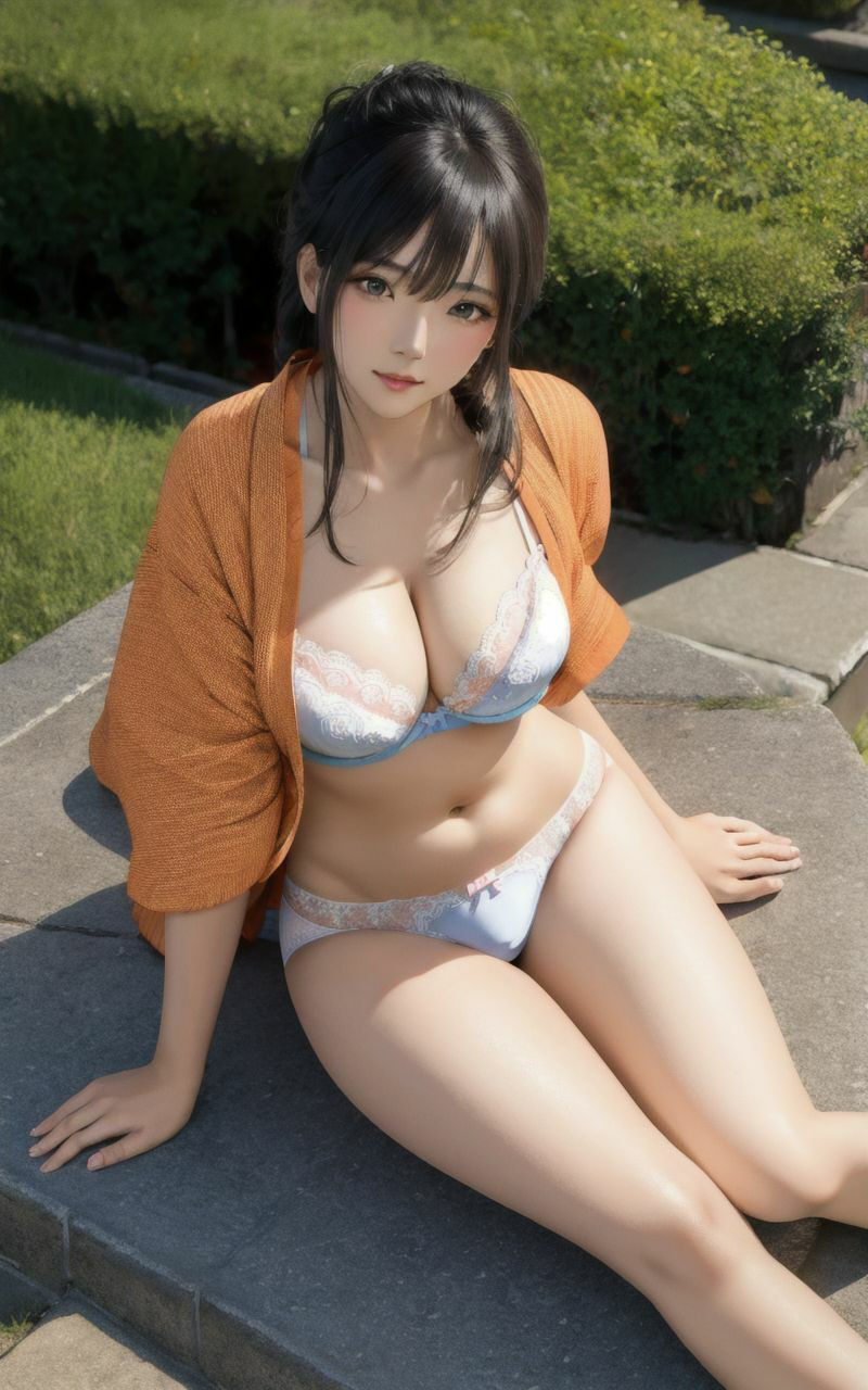 【超高画質グラビア写真集】爆乳母の下着。癒しの50枚〜5巻〜 画像2