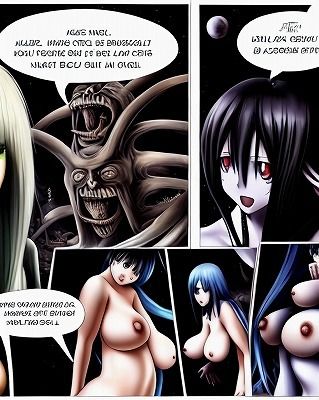 漫画素材シリーズ:物の怪、おっぱいおばけ、ゾンビ、きもいグロ系（480pics、商用利用OK）8