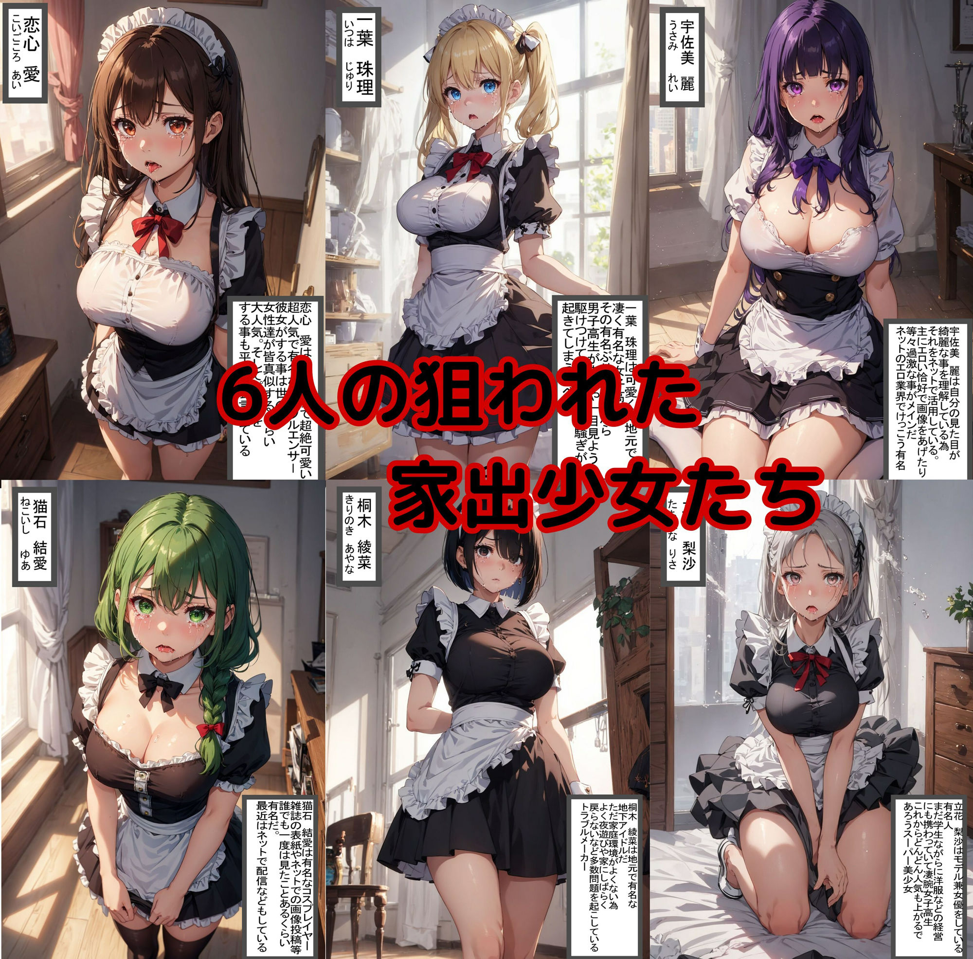 全員わからせ調教屋敷【家出少女編】 画像1