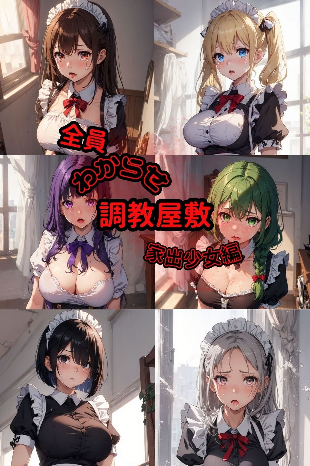 全員わからせ調教屋敷【家出少女編】のエロ画像（8/8）8