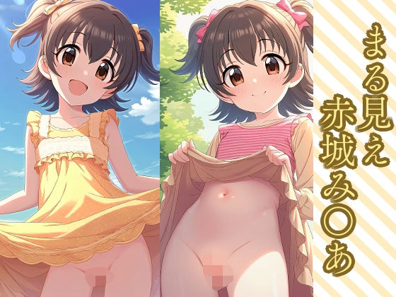 【赤城みりあ】まる見え赤城み〇あ 鈴の社