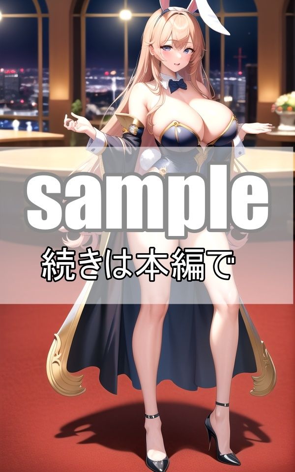 爆乳バニーがいるえっちなカジノに行ったら・・・_8