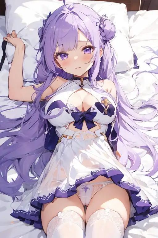 虹かけ誌 アズールレーン イラスト集4 ユニコーン のーぱん、はずか、しい 画像2