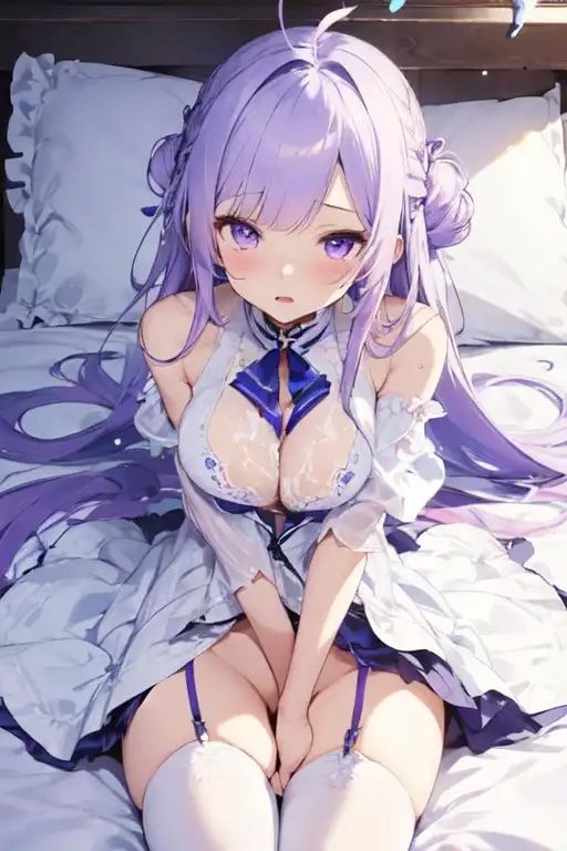 虹かけ誌 アズールレーン イラスト集4 ユニコーン のーぱん、はずか、しい 画像3