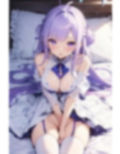 虹かけ誌 アズールレーン イラスト集4 ユニコーン のーぱん、はずか、しい 画像3