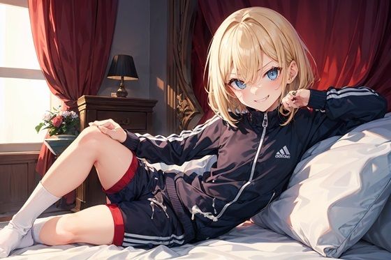 サンプル画像1:勝ち気な彼女 vol.2(blue moonのAI画房) [d_357715]