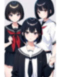 虹かけ誌 ガールズ＆パンツァー イラスト集11 カモさんチーム 反風紀委員粒子発見！ 破壊！ 破壊！ 破壊！ 画像7