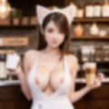 猫耳カフェ店員（セリフなし AI画像集）
