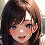 谷間が見えるブラチラお姉さん