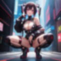 サイバーパンク風美少女さん 画像3