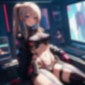 サイバーパンク風美少女さん 画像4