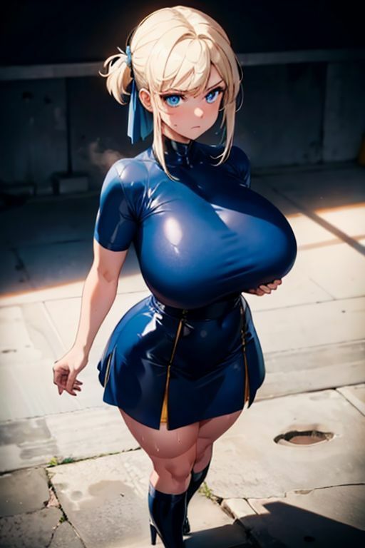 爆乳AIセクシーブルー1_6