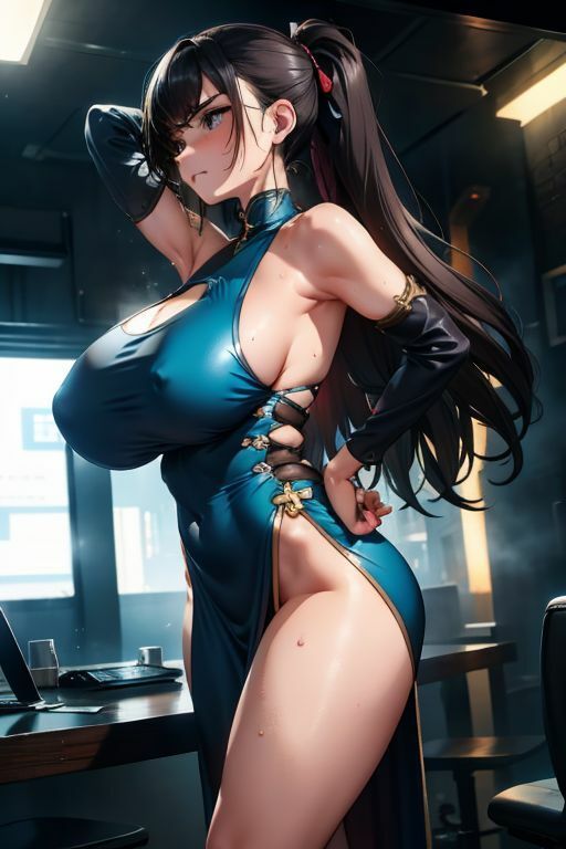 サンプル画像6:爆乳AIホロウアウト1(AI出版) [d_360806]