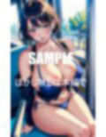 いやらし過ぎる美熟女たち巨乳を見せつけながら際どい水着で僕らを誘惑してくる水着の下の秘部は濡れっぱなしで滲んでいる 画像9