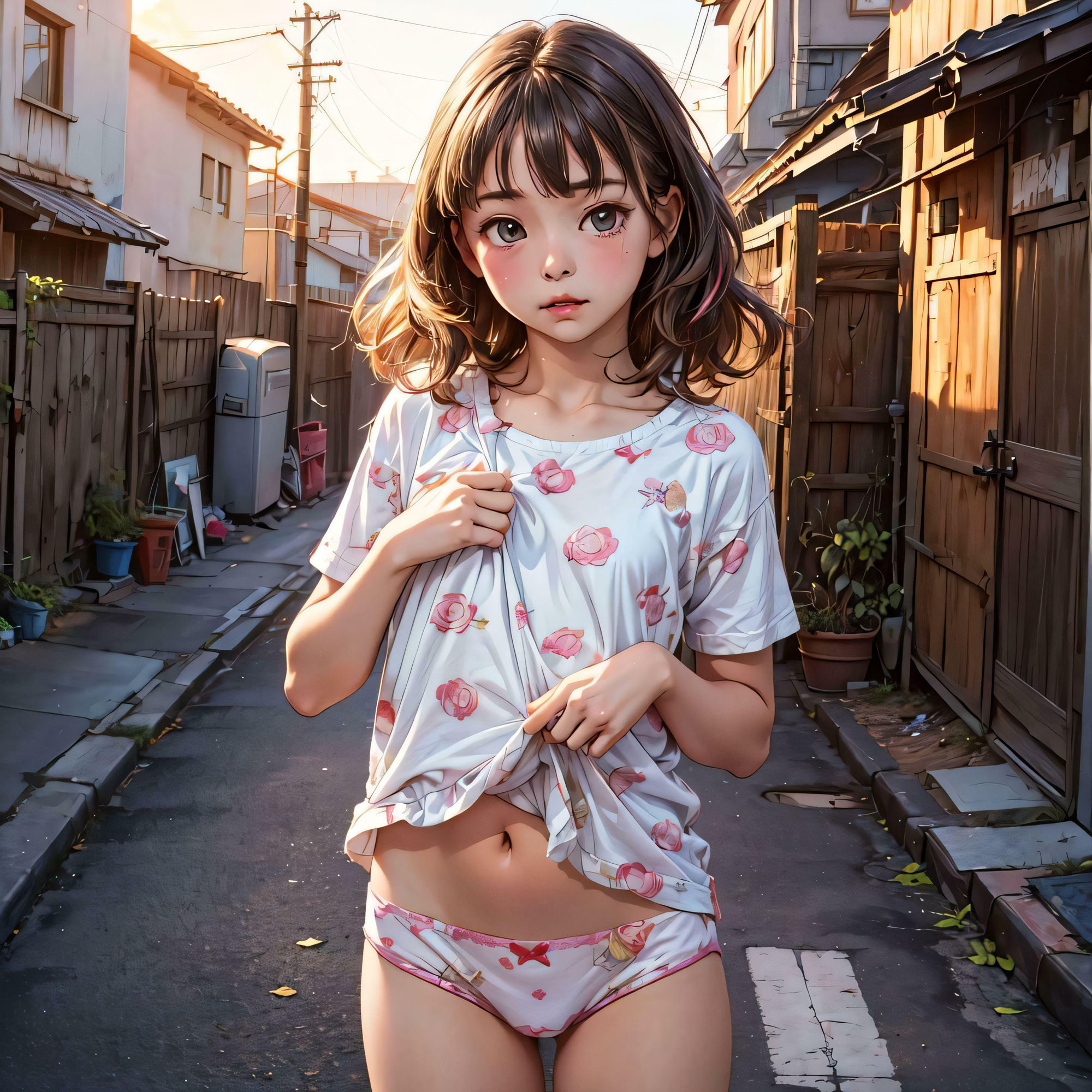 お母さんには内緒 つるぺた戦士 エロ画像9