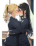 レズギャルと清楚系学級委員長の百合えっち！教室でよだれ垂らしてびしょ濡れ