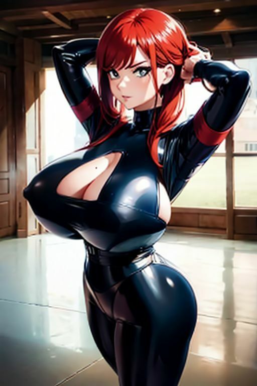 爆乳AIテカテカスーツ1 画像3